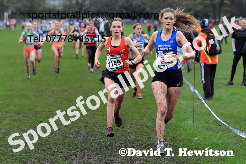 Senior Women and Under-23 Women, 2022 British Athletics Cross Challenge, Sefton Park, Liverpool.  Photo: David T. Hewitson/Sports for All Pics